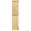 Armario De Almacenamiento | Armario Corona Madera Maciza De Pino 55x38x170 Cm Cfw739727