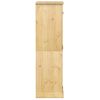 Armario De Almacenamiento | Armario Corona Madera Maciza De Pino 76x50x170 Cm Cfw739732