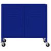 Armario De Almacenamiento | Mueble De Almacenamiento Acero Azul Marino 60x35x56 Cm Cfw739811