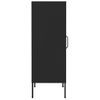 Armario De Almacenamiento | Mueble De Almacenamiento Acero Negro 42,5x35x101,5 Cm Cfw739835