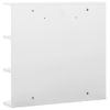 Armario De Baño | Mueble Baño Con Espejo Blanco 66x17x63 Cm Mdf Cfw739865