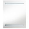 Armario De Baño | Mueble Baño Con Espejo Gris Antracita 50x14x60 Cm Cfw739874