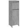 Armario De Baño | Mueble Baño Contrachapada Gris Hormigón 30x30x95 Cm Cfw739922