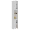 Armario De Baño | Mueble Baño Madera Contrachapada Blanco 30x30x183,5 Cm Cfw739965