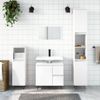 Armario De Baño | Mueble Baño Madera Contrachapada Blanco 30x30x190 Cm Cfw739968