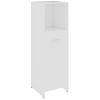 Armario De Baño | Mueble Baño Madera Contrachapada Blanco 30x30x95 Cm Cfw739975