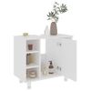 Armario De Baño | Mueble Baño Madera Contrachapada Blanco 60x32x53,5 Cm Cfw739979