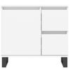 Armario De Baño | Mueble Baño Madera Contrachapada Blanco 65x33x60 Cm Cfw739985