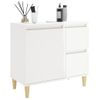 Armario De Baño | Mueble Baño Madera Contrachapada Blanco 65x33x60 Cm Cfw739988