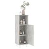 Armario De Baño | Mueble Baño Madera Contrachapada Gris 30x30x95 Cm Cfw740021