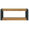 Armario De Baño | Mueble Baño Madera Maciza De Teca 90x45x35 Cm Cfw740196