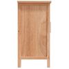 Armario De Almacenamiento | Armario De Lavabo Madera Maciza De Nogal 66x29x61,5 Cm Cfw740309