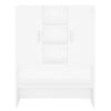 Armario De Almacenamiento | Armario De Lavadora Blanco 70,5x25,5x90 Cm Cfw740316