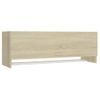 Armario De Almacenamiento | Armario De Madera Contrachapada Roble Sonoma 100x32,5x35 Cm Cfw740403