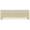 Armario De Almacenamiento | Armario De Madera Contrachapada Roble Sonoma 100x32,5x35 Cm Cfw740403