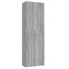 Armario De Almacenamiento | Armario De Oficina Madera Contrachapada Sonoma Gris 60x32x190cm Cfw740504