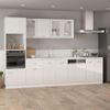 Armario De Almacenamiento | Armario Inferior Cocina Contrachapada Blanco 60x46x81,5 Cm Cfw741354