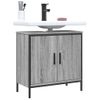 Armario Lavabo Baño | Mueble Baño Madera Ingeniería Gris Sonoma 60x30x60 Cm Cfw741379