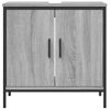 Armario Lavabo Baño | Mueble Baño Madera Ingeniería Gris Sonoma 60x30x60 Cm Cfw741379