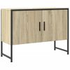 Armario Lavabo Baño | Mueble Baño Madera Ingeniería Roble Sonoma 80x33x60 Cm Cfw741402