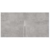 Armario De Almacenamiento | Armario Para Lavabo Contrachapada Gris Hormigón 90x38,5x46 Cm Cfw741488