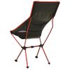 Sillón De Salón | Silla De Camping Plegable Pvc Y Aluminio Negro Cfw789727