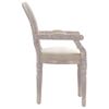 Silla De Comedor | Silla De Cocina | Mueble De Comedor De Lino 54x56x96,5 Cm Cfw789745