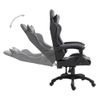 Silla De Gaming | Silla De Oficina | Silla Gamer Ergonomica De Cuero Sintético Gris Cfw789820