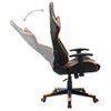 Silla De Gaming | Silla De Oficina | Silla Gamer Ergonomica De Cuero Sintético Negro Y Naranja Cfw789825