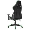 Silla De Gaming | Silla De Oficina | Silla Gamer Ergonomica De Cuero Sintético Negro Y Verde Cfw789828