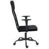 Silla De Masaje | Silla De Gaming Altura Ajustable Tela Malla Y Cuero Pe Negro Cfw789881