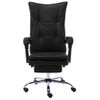 Silla De Masaje | Silla De Gaming De Cuero Sintético Negra Cfw789896