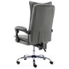 Silla De Masaje | Silla De Gaming De Masaje De Cuero Sintético Gris Antracita Cfw789907