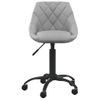 Silla De Masaje | Silla De Gaming De Terciopelo Gris Claro Cfw789928