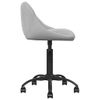 Silla De Masaje | Silla De Gaming De Terciopelo Gris Claro Cfw789928