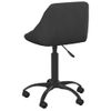 Silla De Masaje | Silla De Gaming De Terciopelo Negro Cfw789929