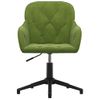 Silla De Masaje | Silla De Gaming Giratoria De Terciopelo Verde Claro Cfw789981