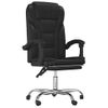 Silla De Masaje | Silla De Gaming Reclinable Cuero Sintético Negro Cfw790027