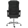 Silla De Masaje | Silla De Gaming Reclinable Cuero Sintético Negro Cfw790027