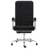 Silla De Masaje | Silla De Gaming Reclinable Cuero Sintético Negro Cfw790028