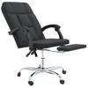 Silla De Masaje | Silla De Gaming Reclinable Cuero Sintético Negro Cfw790030