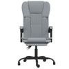 Silla De Masaje | Silla De Gaming Reclinable De Tela Gris Claro Cfw790033