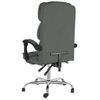 Silla De Masaje | Silla De Gaming Reclinable De Tela Gris Oscuro Cfw790038