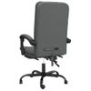 Silla De Masaje | Silla De Gaming Reclinable De Tela Gris Oscuro Cfw790041