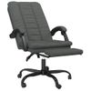 Silla De Masaje | Silla De Gaming Reclinable De Tela Gris Oscuro Cfw790041