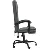 Silla De Masaje | Silla De Gaming Reclinable De Tela Gris Oscuro Cfw790042