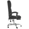 Silla De Masaje | Silla De Gaming Reclinable Masaje Cuero Sintético Negro Cfw790055