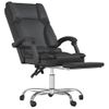 Silla De Masaje | Silla De Gaming Reclinable Masaje Cuero Sintético Negro Cfw790055