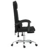 Silla De Masaje | Silla De Gaming Reclinable Masaje Cuero Sintético Negro Cfw790056