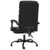 Silla De Masaje | Silla De Gaming Reclinable Masaje Cuero Sintético Negro Cfw790057